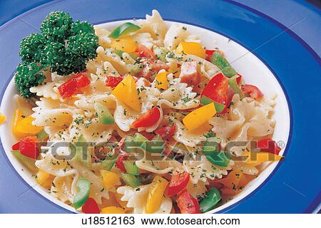 Stock Image - food, edible, prepared, plate, platter. Fotosearch