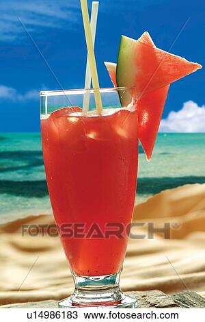Stock Image - Blue, Close-Up, Cloud, Day, Drink. Fotosearch