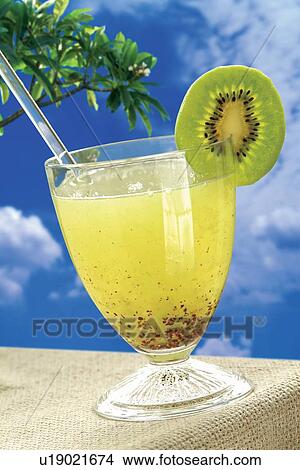 Drinking Straw, Kiwi, Health, Outdoor View Large Photo Image Picture - Drinking Straw, Kiwi, Health, Outdoor. Fotosearch
