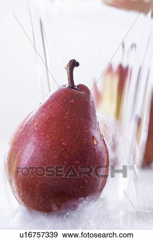 Healthy Eating, Pear, Red, Close-Up, Food And Drink View Large Photo Image Stock Photo - Healthy Eating, Pear, Red, Close-Up, Food And Drink. Fotosearch