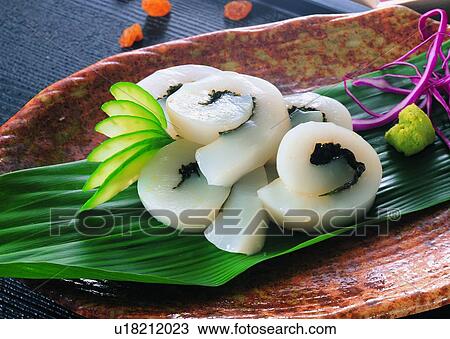 fish, wasabi, food, plate, cucumbers, sushi View Large Photo Image Stock Image - fish, wasabi, food, plate, cucumbers, sushi. Fotosearch