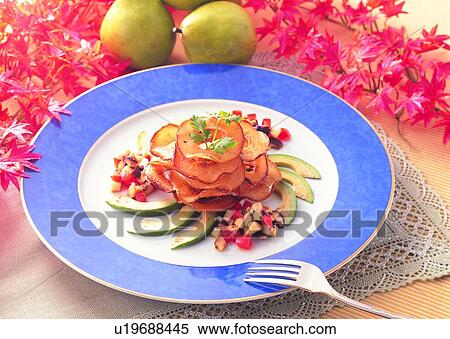 flower, plate, food, pear, Chinese food, fork View Large Photo Image Stock Photography - flower, plate, food, pear, Chinese food, fork. Fotosearch
