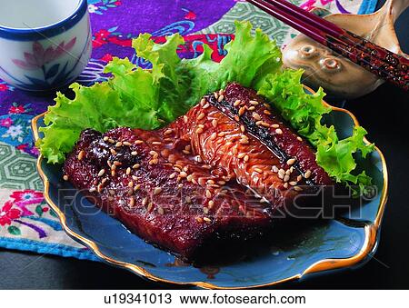 food, eel, vegetable, plate, chopsticks, table cloth View Large Photo Image Stock Image - food, eel, vegetable, plate, chopsticks, table cloth. Fotosearch
