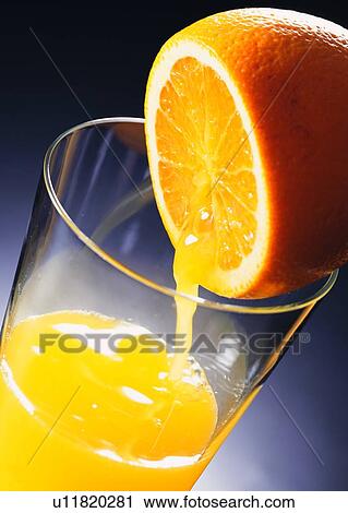 food, fruit, orange, orange juice, glass View Large Photo Image Stock Image - food, fruit, orange, orange juice, glass. Fotosearch