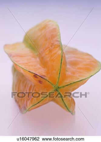 Stock Image - food, fruit, starfruit. Fotosearch