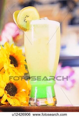 food, kiwi, glass, sun flower, fruit, drink View Large Photo Image Stock Photograph - food, kiwi, glass, sun flower, fruit, drink. Fotosearch
