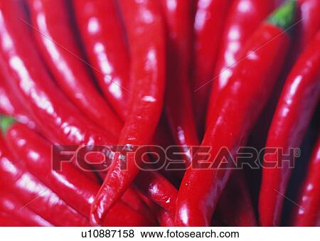 Stock Photo - food, vegetable, chili. Fotosearch