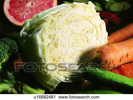food, vegetable, Chinese cabbage, grapefruit, carrot, cauliflower View Large Photo Image Stock Image - food, vegetable, Chinese cabbage, grapefruit, carrot, cauliflower. Fotosearch