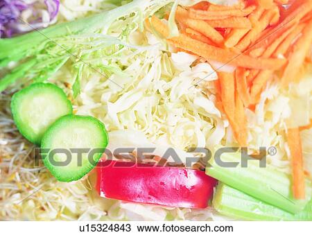 food, vegetable, cucumber, chili, french fries, Chinese cabbage View Large Photo Image Stock Image - food, vegetable, cucumber, chili, french fries, Chinese cabbage. Fotosearch