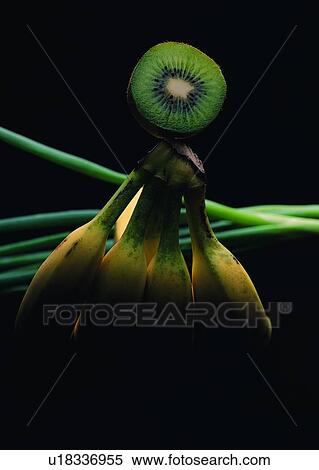 fruit, kiwi, food, banana View Large Photo Image Stock Photography - fruit, kiwi, food, banana. Fotosearch