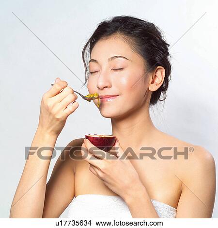 Picture - Black Hair, Close-Up, Asian Ethnicity. Fotosearch