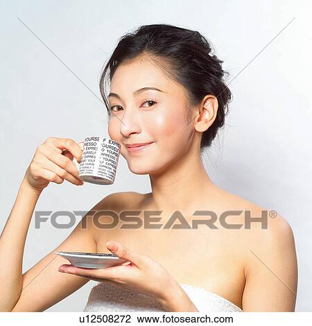 Stock Image - Black Hair, Close-Up, Asian Ethnicity. Fotosearch