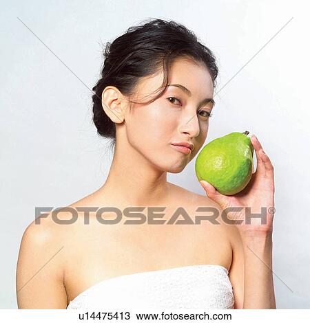 Stock Image - Black Hair, Close-Up, Asian Ethnicity. Fotosearch