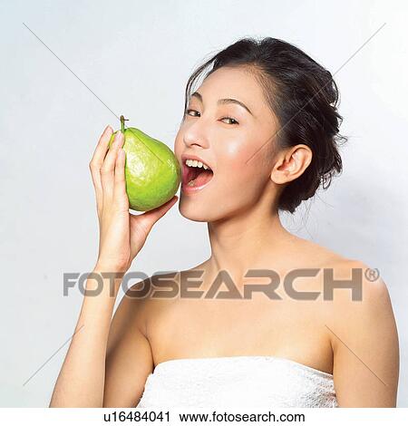 Stock Image - Food, Close-Up, Young Adult, Asian Ethnicity, Youth Culture. Fotosearch