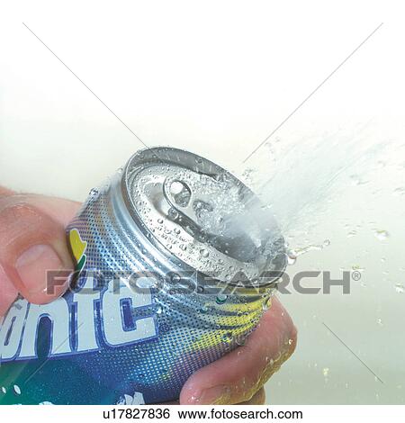 Stock Photograph - square, aluminum, close-up, clutching, force. Fotosearch