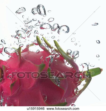 Stock Photograph - freshness, drop, eatable, indoor, droplet, focused, fresh fruit. Fotosearch