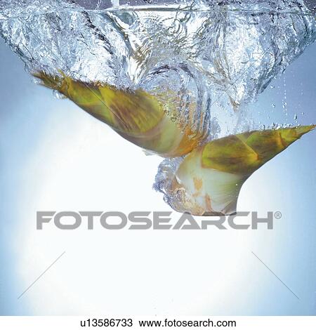 Stock Image - elements, nourishing, food stuff, water, close-up. Fotosearch