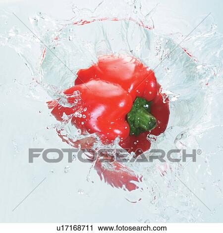 Stock Image - square, capsicum, close-up, display. Fotosearch