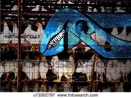 Close-up of a wrench superimposed on a background of chickens View Large Photo Image Stock Photo - Close-up of a wrench superimposed on a background of chickens. Fotosearch