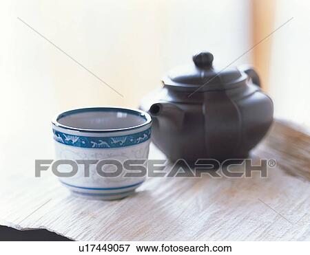 Stock Photo - beverage, ceramic, asian. Fotosearch