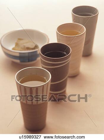 Stock Photo - bowl, brown, asian. Fotosearch