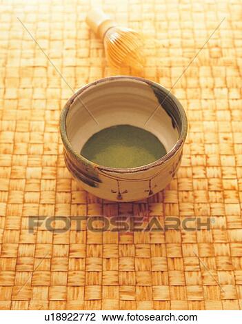 Stock Image - printed, table ware, tradition, chinaware, asian, chinese tea, drink. Fotosearch