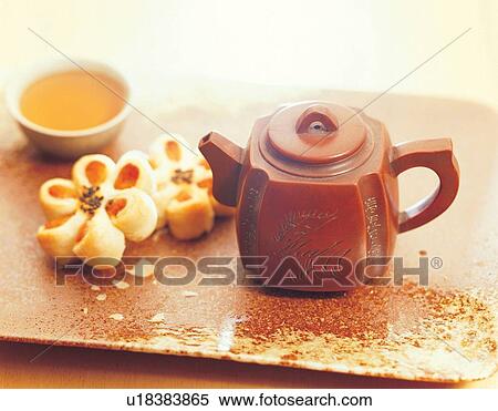 tray, tea, serving, crockery, saucer, pottery, earthenware View Large Photo Image Stock Photography - tray, tea, serving, crockery, saucer, pottery, earthenware. Fotosearch