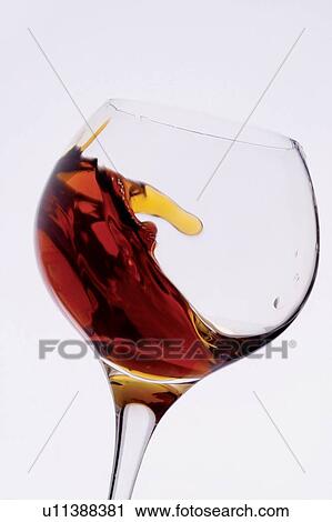 Stock Image - Day, Alcohol, Hard Liquor, Clear, Tilt, Cut Out, Indoor. Fotosearch