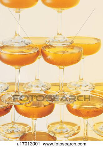 Stock Image - Large Group Of Objects, Group Of Objects, Luxury, Close-Up, Full, Full Frame, Pyramid Shape. Fotosearch