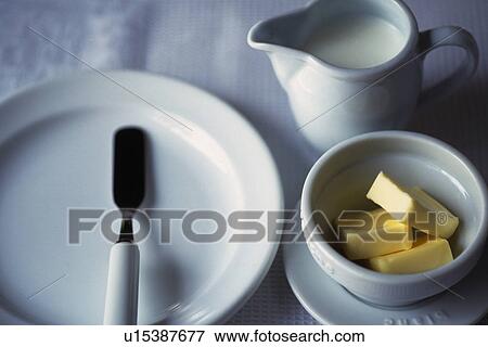 Stock Photo - Breakfast Image, Front View, . Fotosearch