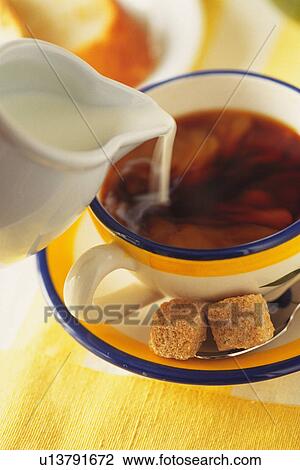 Coffee Mixed a Milk, Front View, Close Up, Differential Focus View Large Photo Image Stock Image - Coffee Mixed a Milk, Front View, Close Up, Differential Focus. Fotosearch
