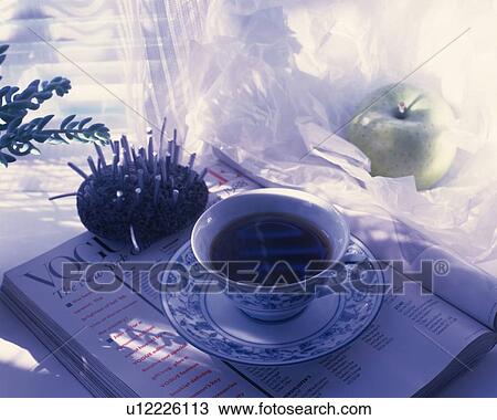 Coffee on the Magazine, High Angle View, Front View, Toned Image View Large Photo Image Stock Image - Coffee on the Magazine, High Angle View, Front View, Toned Image. Fotosearch