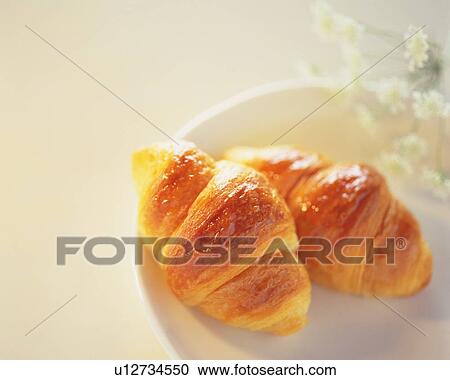 Croissant, High Angle View, Close Up, Full Frame View Large Photo Image Stock Image - Croissant, High Angle View, Close Up, Full Frame. Fotosearch
