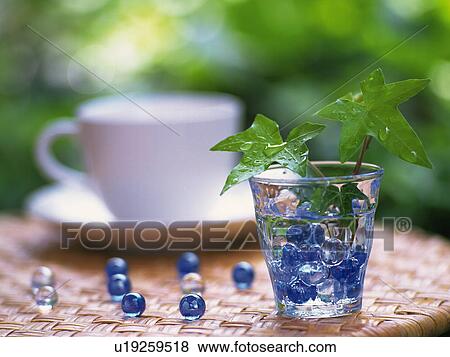 Stock Photo - Several Marbles on the Table, Close Up, Differential Focus. Fotosearch