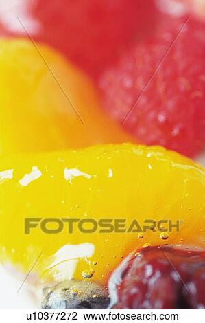 Stock Image - Fruit Cake, Close Up. Fotosearch