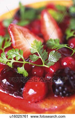 Stock Image - Fruit Cake, Close Up. Fotosearch