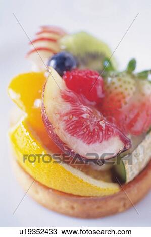 Stock Image - Fruit Cake, Close Up. Fotosearch
