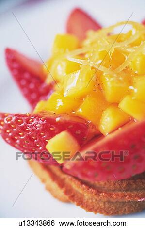 Fruit Cake on the Plate, Close Up View Large Photo Image Stock Photograph - Fruit Cake on the Plate, Close Up. Fotosearch