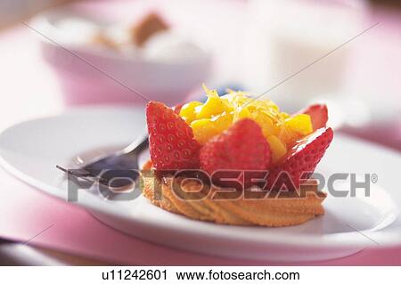 Fruit Cake on the Plate, Side View View Large Photo Image Stock Image - Fruit Cake on the Plate, Side View. Fotosearch