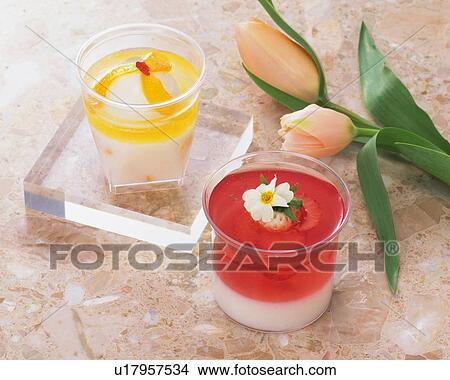 Picture - Fruit Jelly, High Angle View. Fotosearch