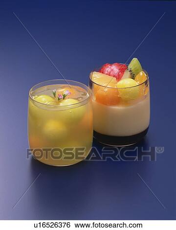 Stock Photograph - Fruit Jelly, High Angle View. Fotosearch