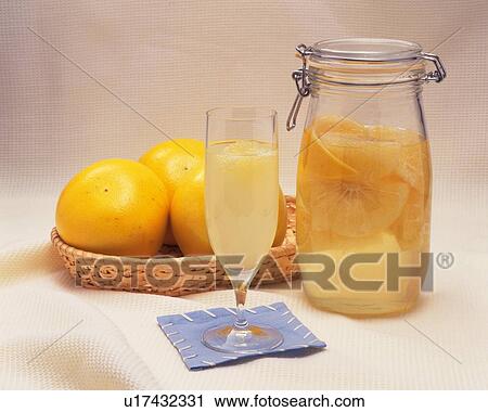 Stock Image - Grapefruit Sour, High Angle View. Fotosearch