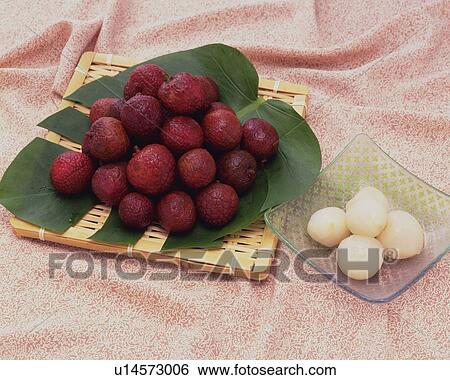 Litchi, High Angle View View Large Photo Image Stock Photograph - Litchi, High Angle View. Fotosearch