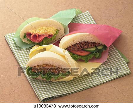 Lunch Box, Focaccia, High Angle View View Large Photo Image Stock Image - Lunch Box, Focaccia, High Angle View. Fotosearch