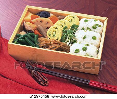 Stock Photo - Lunch Box, High Angle View. Fotosearch