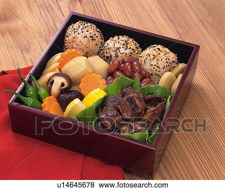 Stock Photo - Lunch Box, High Angle View. Fotosearch