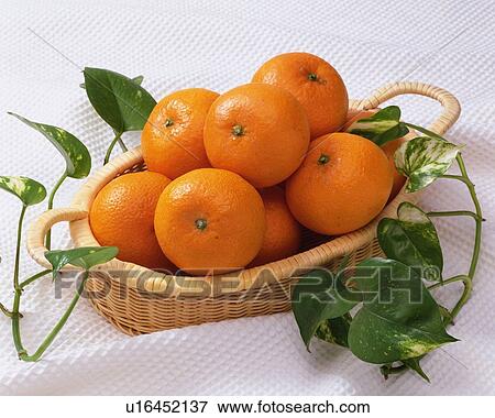 Stock Photo - Orange, High Angle View. Fotosearch
