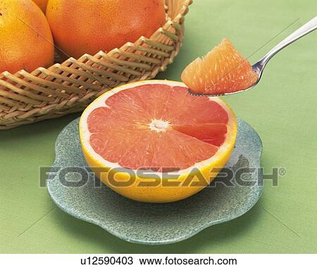 Ruby Grapefruit, High Angle View View Large Photo Image Stock Image - Ruby Grapefruit, High Angle View. Fotosearch