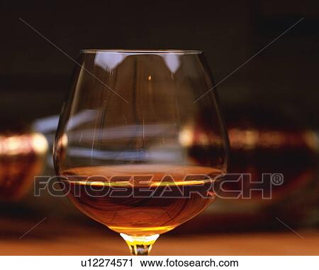 Stock Image - Brandy, Close Up, Differential Focus. Fotosearch