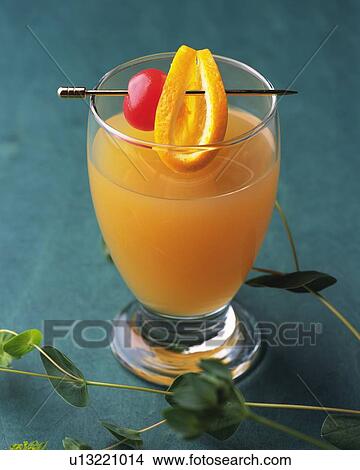 Cocktail, Brandy Sour, High Angle View View Large Photo Image Picture - Cocktail, Brandy Sour, High Angle View. Fotosearch